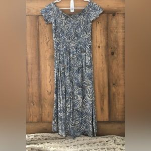 Womens Paisley print dress